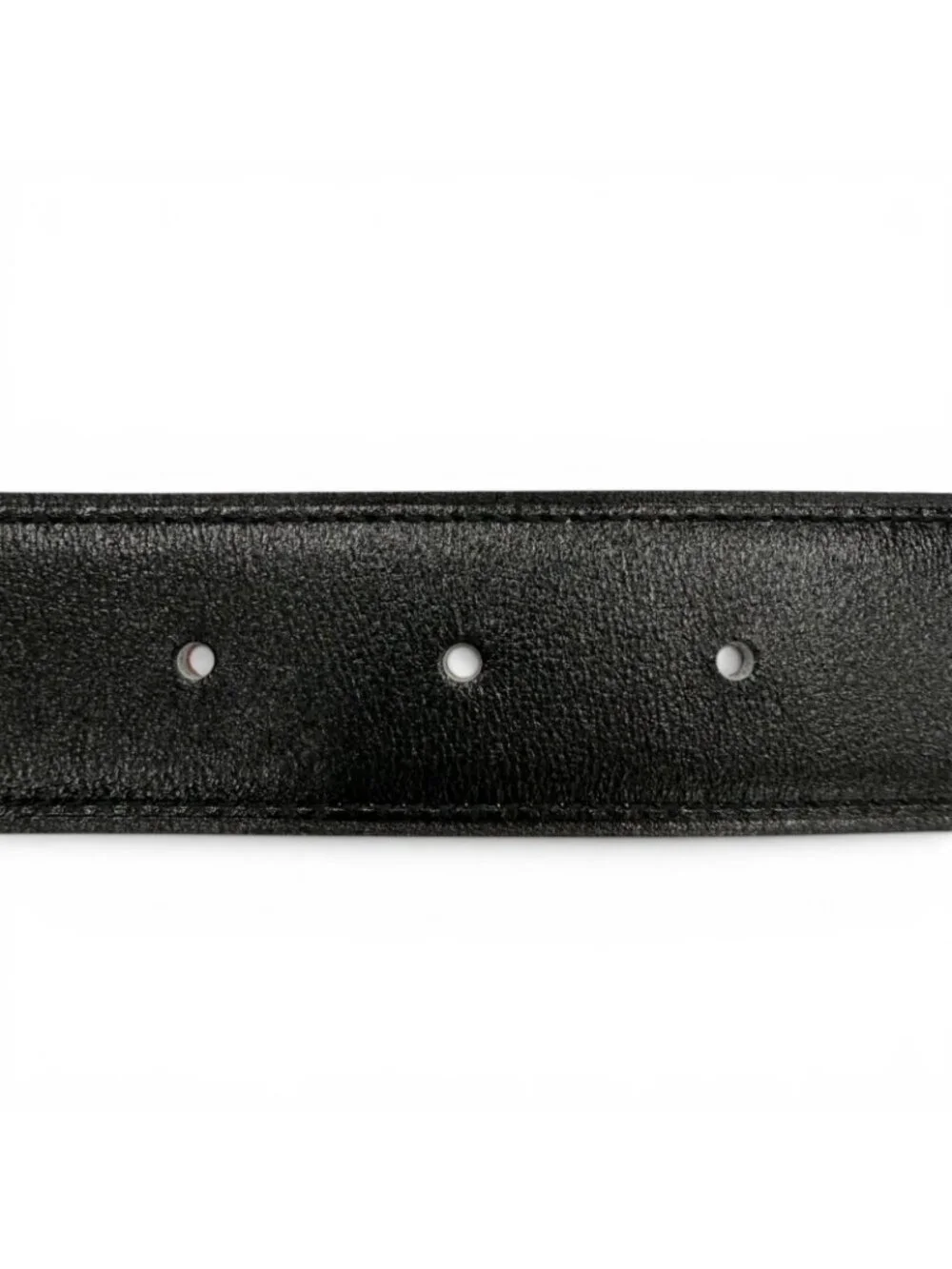 Hermes Constance Pegasus Box Calf Togo Silver Reversible Belt Black Orange